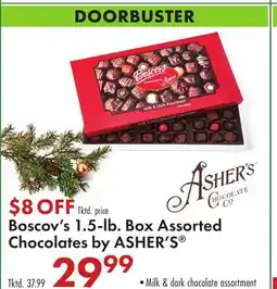 Boscov's Boscov's 1.5-lb. Box Assorted Chocolates by ASHER'S offer