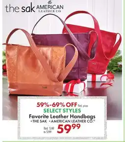 Boscov's Favorite Leather Handbags offer