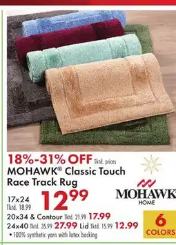 Boscov's MOHAWK Classic Touch Race Track Rug offer