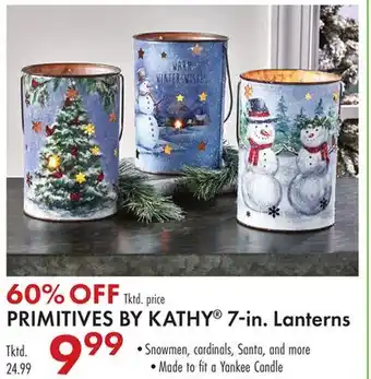 Boscov's PRIMITIVES BY KATHY 7in. Lanterns offer