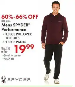 Boscov's Mens SPYDER Performance offer