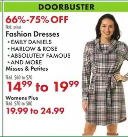 Boscov's Fashion Dresses offer