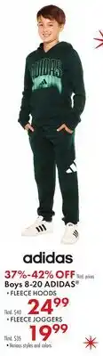 Boscov's Boys 8-20 ADIDAS offer