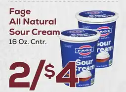 DeCicco & Sons Fage All Natural Sour Cream offer