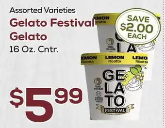 DeCicco & Sons Gelato Festival Gelato offer