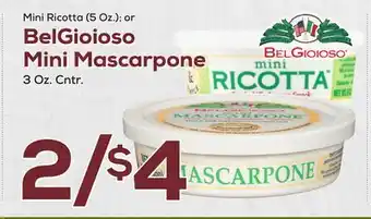 DeCicco & Sons BelGioioso Mini Mascarpone offer