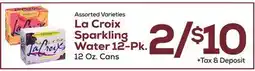 DeCicco & Sons La Croix Sparkling Water offer