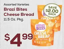 DeCicco & Sons Brazi Bites Cheese Bread offer
