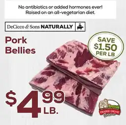 DeCicco & Sons Pork Bellies offer