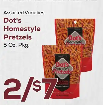 DeCicco & Sons Dot's Homestyle Pretzels offer