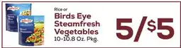 DeCicco & Sons Birds Eye Steamfresh Vegetables offer