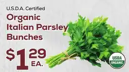 DeCicco & Sons Organic Italian Parsley Bunches offer
