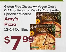 DeCicco & Sons Amy's Pizza, 13-14- Oz. Box offer