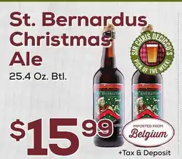 DeCicco & Sons St. Bernardus Christmas Ale offer