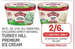 Kings Food Markets TURKEY HILL PREMIUM ICE CREAM offer