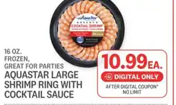 Kings Food Markets AQUASTAR LARGE SHRIMP RING WITH COCKTAIL SAUCE offer