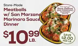 DeCicco & Sons Meatballs w/San Marzano Marinara Sauce Dinner offer
