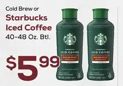 DeCicco & Sons Starbucks Iced Coffee offer