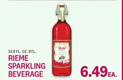 Kings Food Markets RIEME SPARKLING BEVERAGE offer