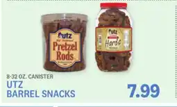 Kings Food Markets UTZ BARREL SNACKS offer