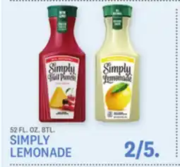 Kings Food Markets SIMPLY LEMONADE offer