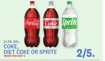 Kings Food Markets COKE, DIET COKE OR SPRITE offer