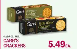 Kings Food Markets CARR'S CRACKERS offer