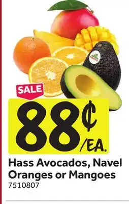 Stop&Shop Hass Avocados, Navel Oranges or Mangoes offer