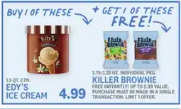 Kings Food Markets EDY'S ICE CREAM offer