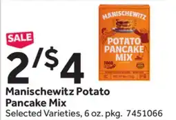 Stop&Shop Manischewitz Potato Pancake Mix offer