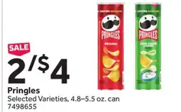 Stop&Shop Pringles offer