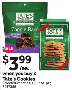 Stop&Shop Tate's Cookies offer