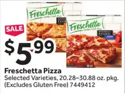 Stop&Shop Freschetta Pizza offer