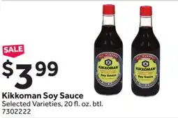 Stop&Shop Kikkoman Soy Sauce offer
