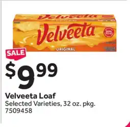 Stop&Shop Velveeta Loaf offer