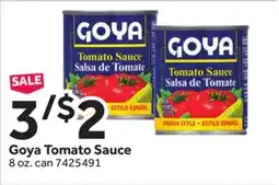 Stop&Shop Goya Tomato Sauce offer