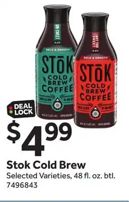 Stop&Shop Stok Cold Brew offer