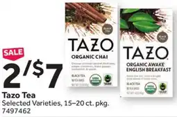 Stop&Shop Tazo Tea offer