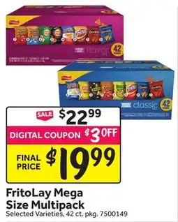 Stop&Shop FritoLay Mega Size Multipack offer