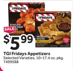 Stop&Shop TGI Fridays Appetizers offer