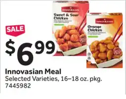 Stop&Shop Innovasian Meal offer