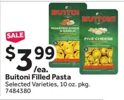 Stop&Shop Buitoni Filled Pasta offer
