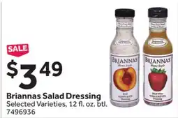 Stop&Shop Briannas Salad Dressing offer