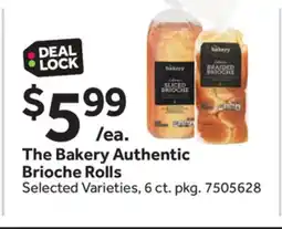 Stop&Shop The Bakery Authentic Brioche Rolls offer