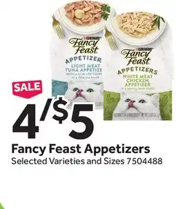 Stop&Shop Fancy Feast Appetizers offer