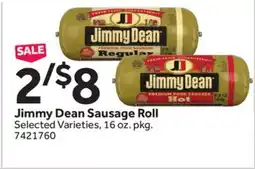 Stop&Shop Jimmy Dean Sausage Roll offer