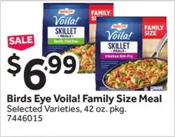 Stop&Shop Birds Eye Voila! Family Size Meal offer