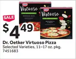 Stop&Shop Dr. Oetker Virtuoso Pizza offer