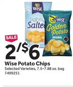 Stop&Shop Wise Potato Chips offer