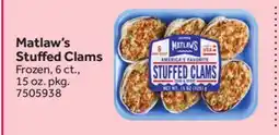 Stop&Shop Matlaw's Stuff ed Clams offer